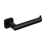 Matte Black Brass Bathroom Toilet Paper Holder 9008