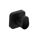 Brass Matte Black Robe Hook Single 9003MB