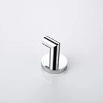 Polished Chrome Stainless Steel Robe Hook Single 1403