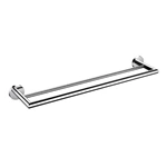 Polished chrome 304 Stainless Steel Towel Rail Double 1412