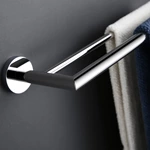 Polished chrome 304 Stainless Steel Towel Rail Double 1412