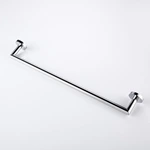 Polished Chrome Bathroom 304 Stainless Steel Towel Rail Single 1411