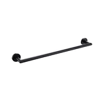 Bathroom Matte Black 304 Stainless Steel Towel Rail Single 1411B