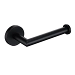 Matte Black Brushed Brass Toilet Paper Holder 9008NPaper Holder 1408C