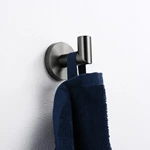 Gunmetal Stainless Steel Robe Hook Single 1403G