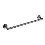 Bathroom 304 stainless steel Gunmetal Bathroom Towel Rail Single