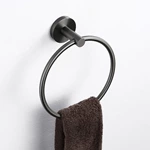 Gunmetal Stainless Steel Toilet Towel Ring 1404G