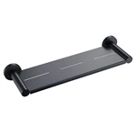 304SS Matte Black Metal Shelf For Bathroom