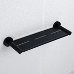 304SS Matte Black Metal Shelf For Bathroom