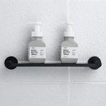 304SS Matte Black Metal Shelf For Bathroom