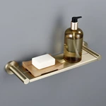 304SS Brushed Brass Metal Shelf