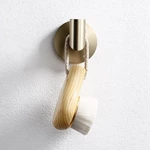 Brushed Brass  Robe Hook Single 1403bb