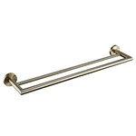 Brushed Brass 304 stainless steel Towel Rail Double 1412BB