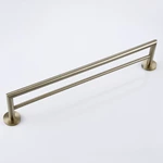 Brushed Brass 304 stainless steel Towel Rail Double 1412BB