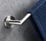 Bathroom 304 Stainless Steel Brushed Nickel Towel Rail Single 1411BN