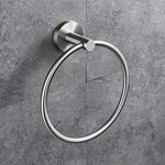 Brushed Nickel Stainless Steel Towel Ring 1404bn