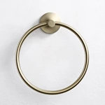 Brushed Brass Stainless Steel  Towel Ring 1404bb