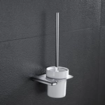 Bathroom Chrome Plated Toilet Brush Holder 1907CR