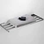 Bathroom Square Modern Towel Rack With 304 Stainless Steel Brushed Finishing 6013