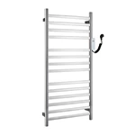 Bathroom Polished Chrome Heated Towel Rail 14 Bar