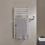 Bathroom Polished Chrome Heated Towel Rail 14 Bar