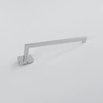 Square bathroom towel ring with chrome plated