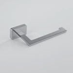 Chrome plated toilet paper holder