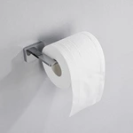 Chrome plated toilet paper holder