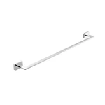 Chrome plated single towel rail 600mm