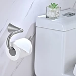 Square toilet roll holder 304 stainless steel with brushed nickel