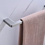 Square bathroom hand towel rail