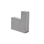 Bathroom square robe hook