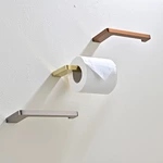 Square bathroom toilet roll holder