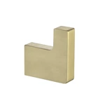 Bathroom square robe hook