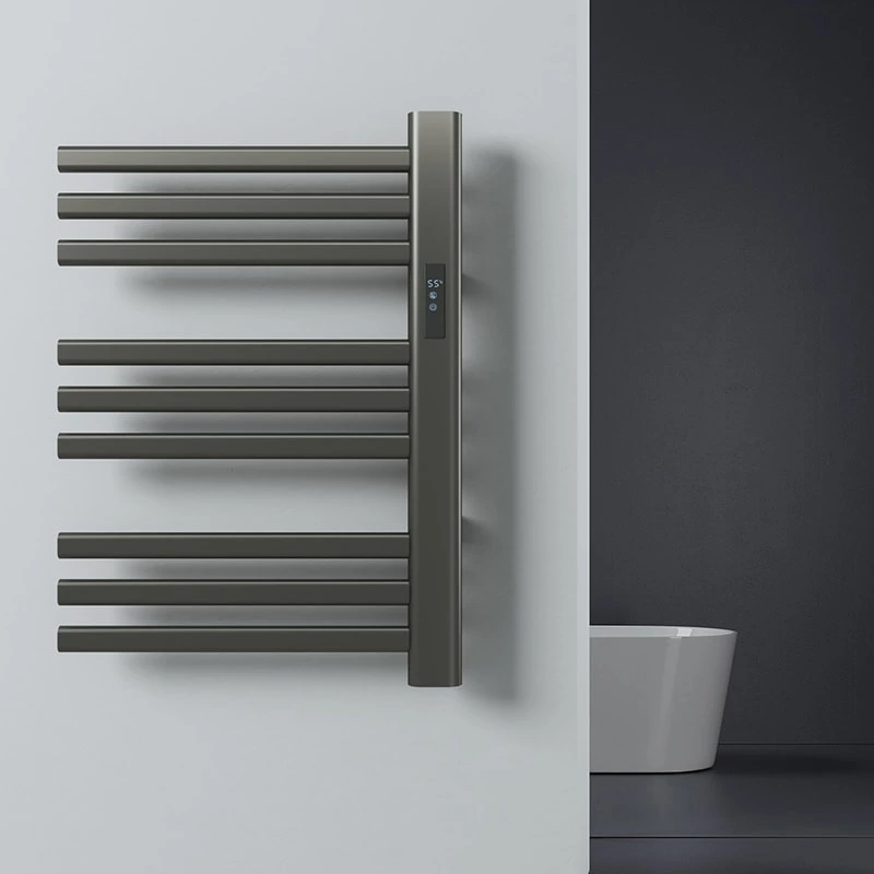 Bathroom Heated Towel Rail Han 9 Bars