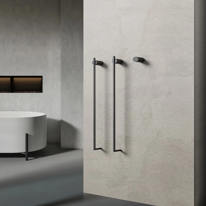 Bathroom Concealed Shu Heated Towel Rails 2 Bars