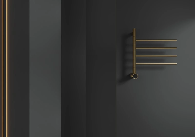 Bathroom Concealed Shu Heated Towel Rails 4 Bars