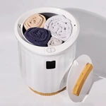 Heated towel warmer bucket