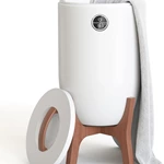 Heated towel warmer bucket